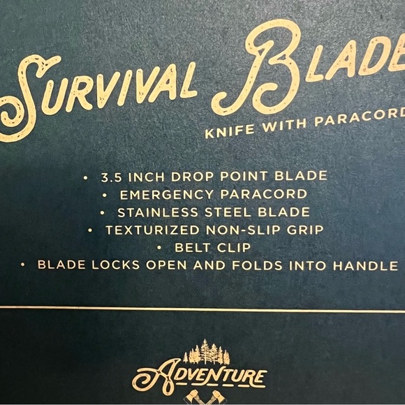 Adventure is Out There Survival Blade - Picture 4 of 5